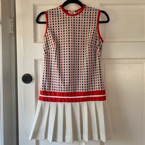 Vintage tennis mini dress